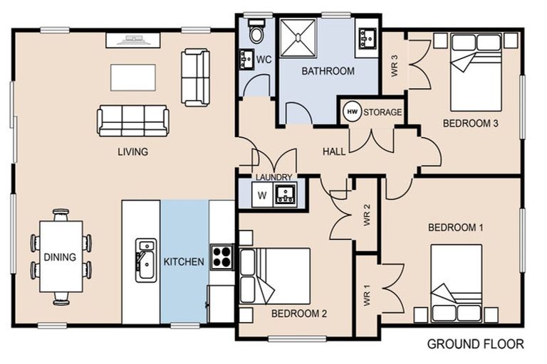 Photo of property in 8 Kereru Street, Marton, 4710