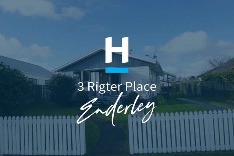 Photo of property in 3 Rigter Place, Enderley, Hamilton, 3214