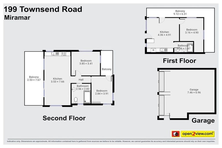 Photo of property in 2/199 Townsend Road, Miramar, Wellington, 6022
