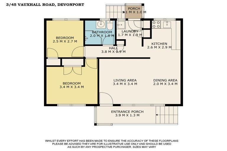 Photo of property in 3/45 Vauxhall Road, Devonport, Auckland, 0624