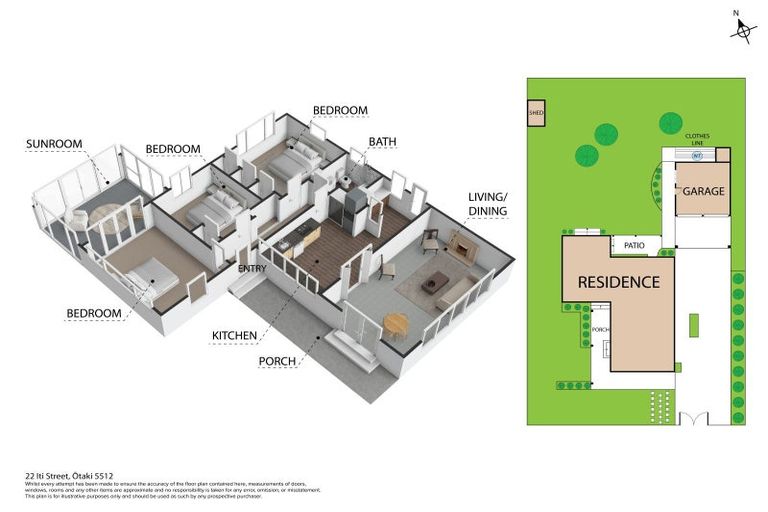 Photo of property in 22 Iti Street, Otaki, 5512