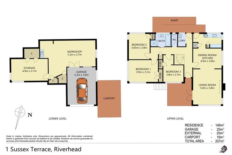 Photo of property in 1 Sussex Terrace, Riverhead, 0820