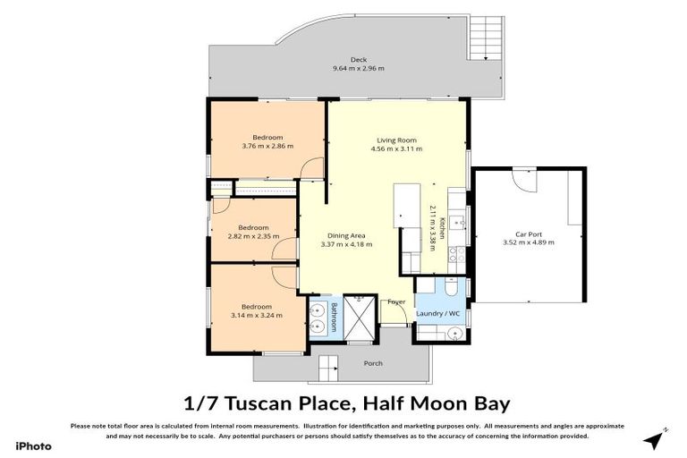 Photo of property in 1/7 Tuscan Place, Half Moon Bay, Auckland, 2012