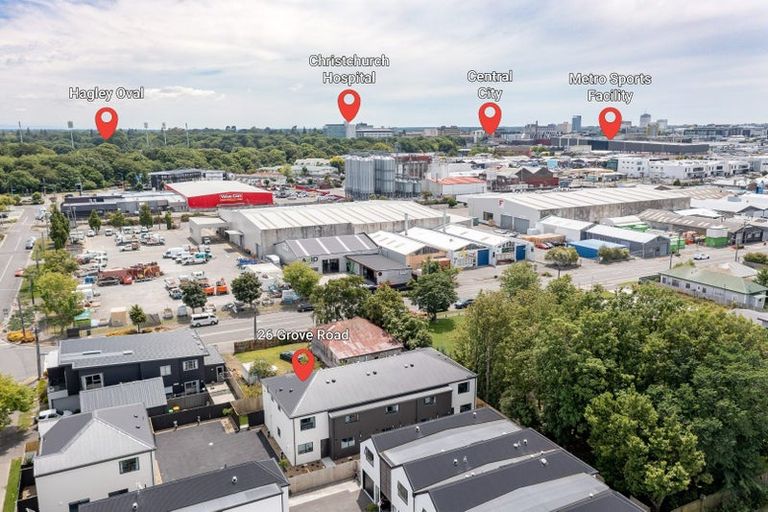 Photo of property in 4/26 Grove Road, Addington, Christchurch, 8024