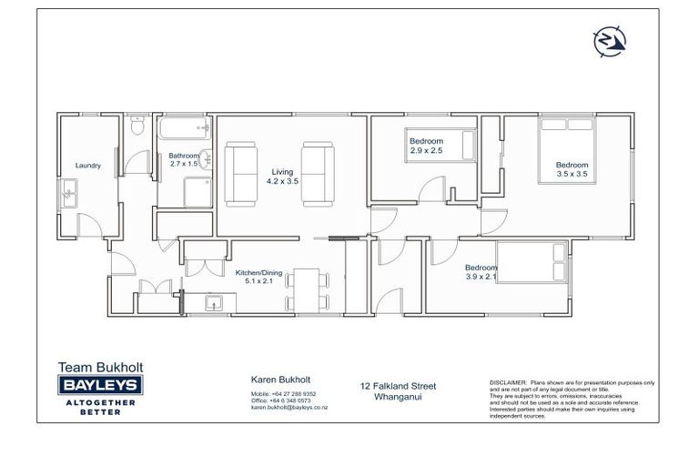 Photo of property in 12 Falkland Street, Whanganui East, Whanganui, 4500