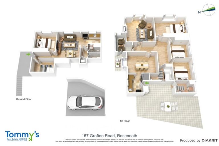 Photo of property in 157 Grafton Road, Roseneath, Wellington, 6011