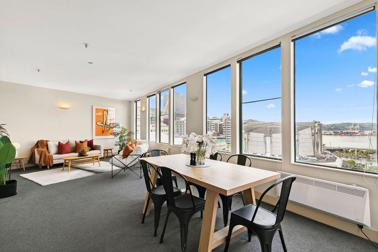 Photo of property in Civic Chambers Apartments, 25/25 Cuba Street, Te Aro, Wellington, 6011