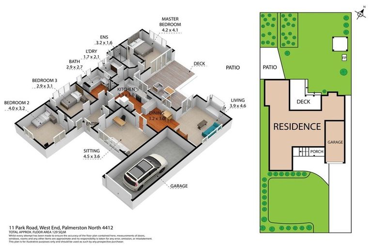 Photo of property in 11 Park Road, West End, Palmerston North, 4412