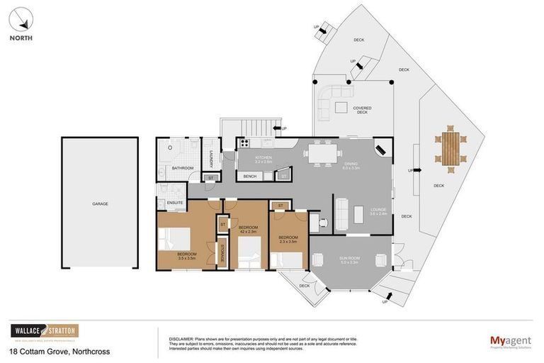 Photo of property in 18 Cottam Grove, Northcross, Auckland, 0632