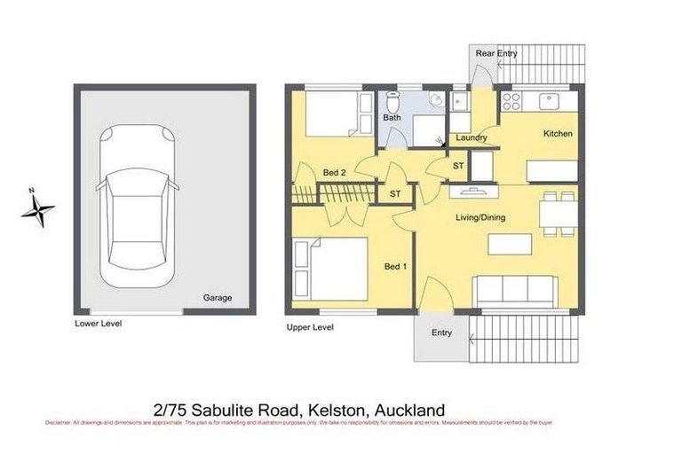 Photo of property in 2/75 Sabulite Road, Kelston, Auckland, 0602