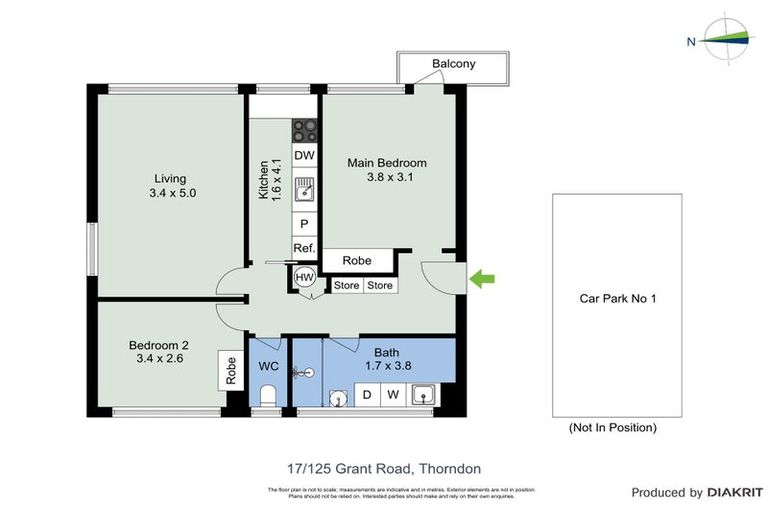 Photo of property in 31/125 Grant Road, Thorndon, Wellington, 6011