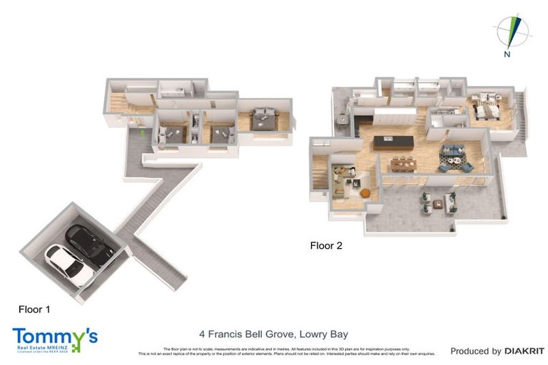 Photo of property in 4 Francis Bell Grove, Lowry Bay, Lower Hutt, 5013