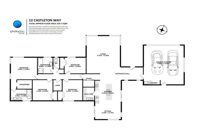 Photo of property in 12 Castleton Way, Flagstaff, Hamilton, 3210