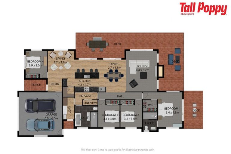 Photo of property in 70 Katania Heights, Brightwater, 7022