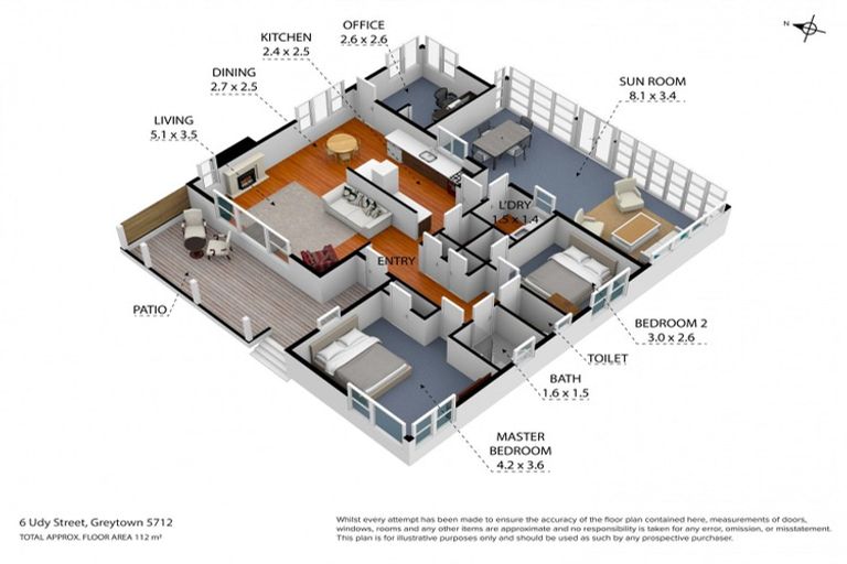 Photo of property in 6 Udy Street, Greytown, 5712