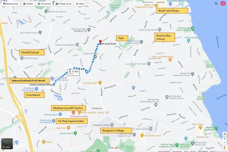 Photo of property in 94 Arran Road, Browns Bay, Auckland, 0630