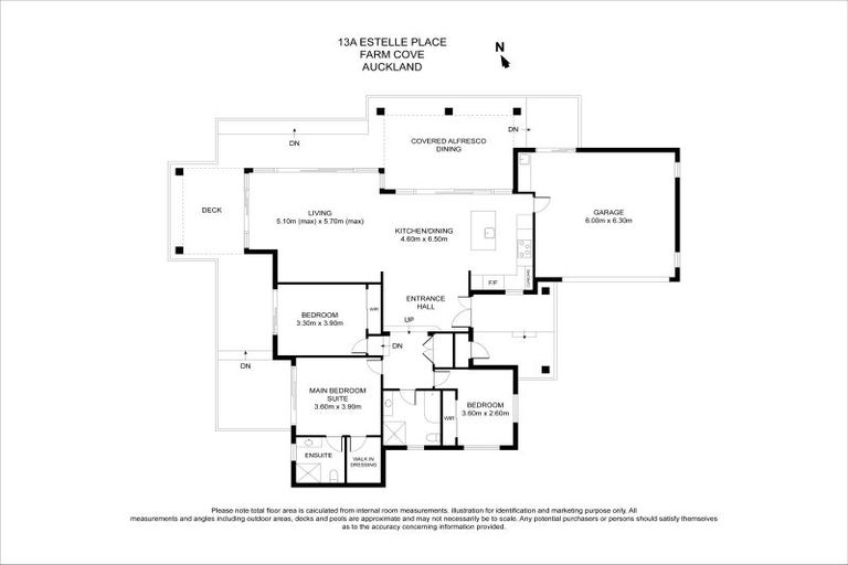 Photo of property in 1/13 Estelle Place, Farm Cove, Auckland, 2012