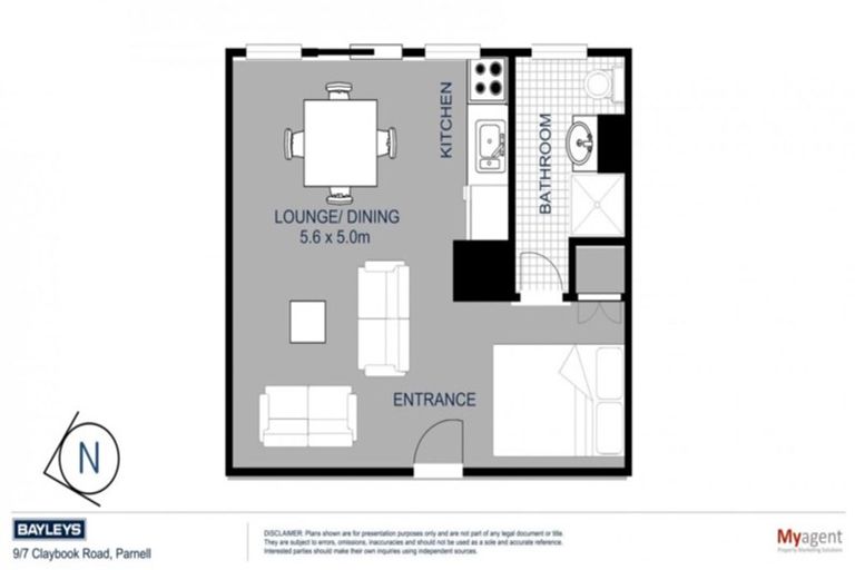 Photo of property in Claybrook Apartments, 9/7 Claybrook Road, Parnell, Auckland, 1052