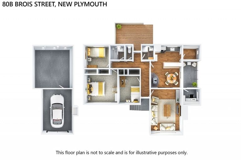 Photo of property in 80b Brois Street, Frankleigh Park, New Plymouth, 4310