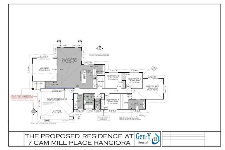 Photo of property in 7 Cam Mill Place, Rangiora, 7400