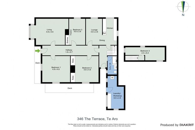 Photo of property in 346 The Terrace, Te Aro, Wellington, 6011