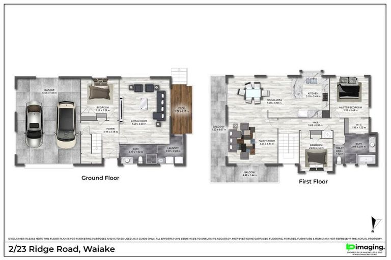 Photo of property in 2/23 Ridge Road, Waiake, Auckland, 0630