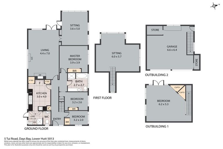 Photo of property in 5 Tui Road, Days Bay, Lower Hutt, 5013