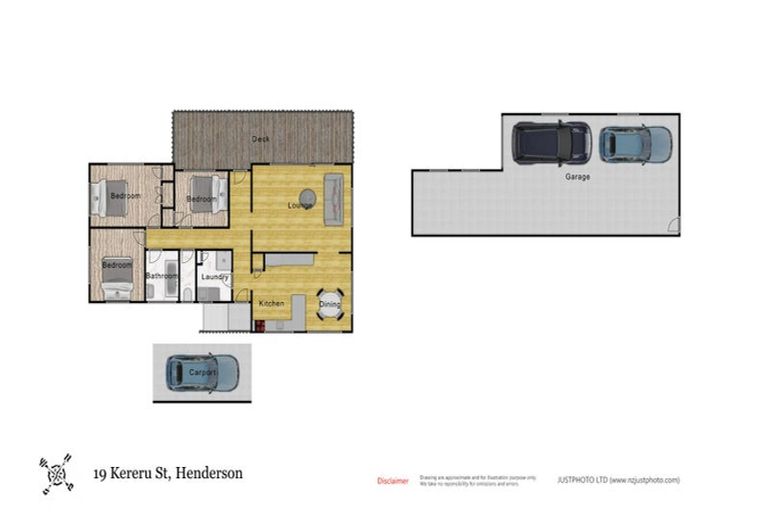 Photo of property in 19 Kereru Street, Henderson, Auckland, 0612