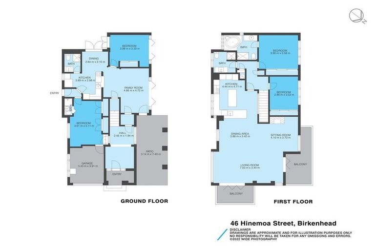 Photo of property in 46 Hinemoa Street, Birkenhead, Auckland, 0626