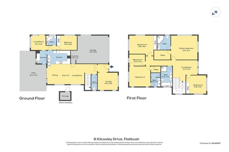 Photo of property in 6 Kilcooley Road, Flat Bush, Auckland, 2019