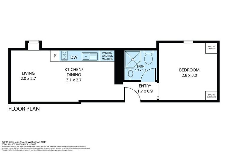 Photo of property in Quest On Johnston, 7/35d Johnston Street, Wellington Central, Wellington, 6011