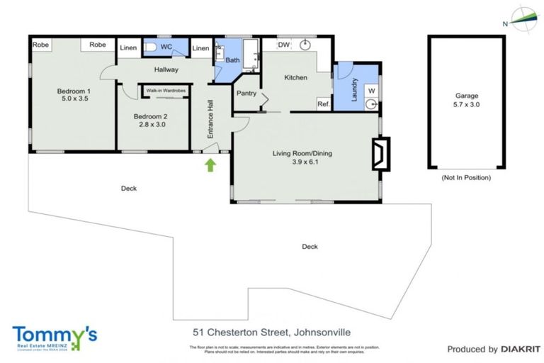 Photo of property in 51 Chesterton Street, Johnsonville, Wellington, 6037