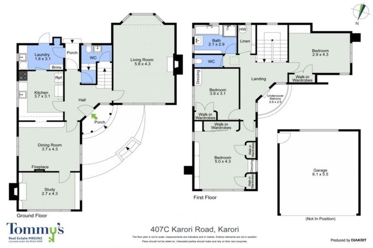 Photo of property in 407c Karori Road, Karori, Wellington, 6012