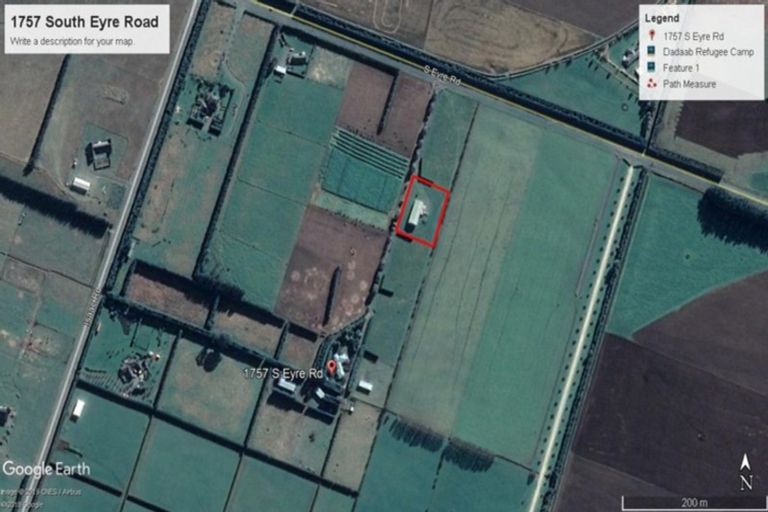 Photo of property in 1757 South Eyre Road, Eyrewell, Rangiora, 7476