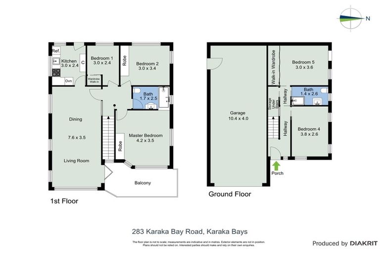 Photo of property in 283 Karaka Bay Road, Karaka Bays, Wellington, 6022