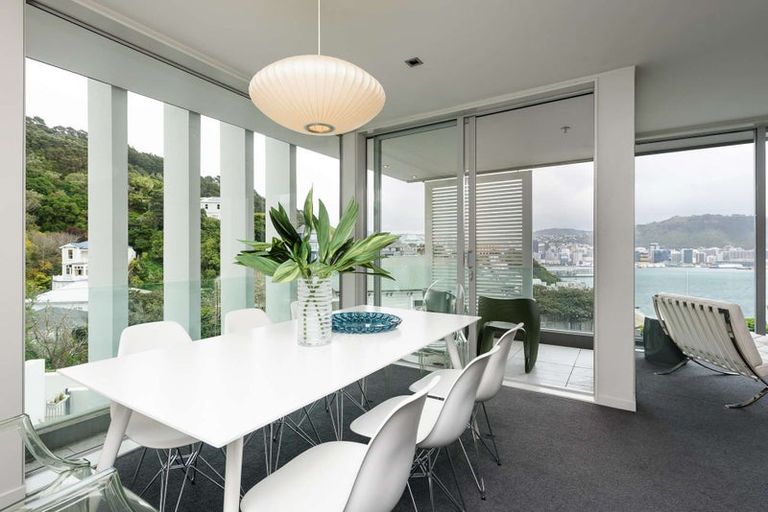 Photo of property in Alto Apartments, 2a/22 Telford Terrace, Oriental Bay, Wellington, 6011