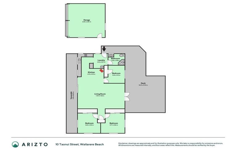 Photo of property in 10 Taonui Street, Waitarere Beach, Levin, 5510