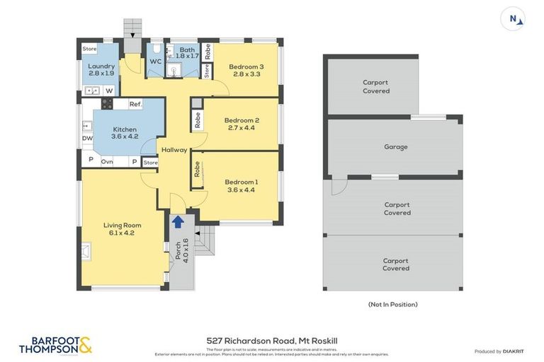 Photo of property in 527 Richardson Road, Mount Roskill, Auckland, 1041