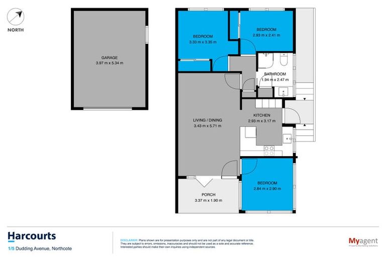 Photo of property in 1/5 Dudding Avenue, Northcote, Auckland, 0627