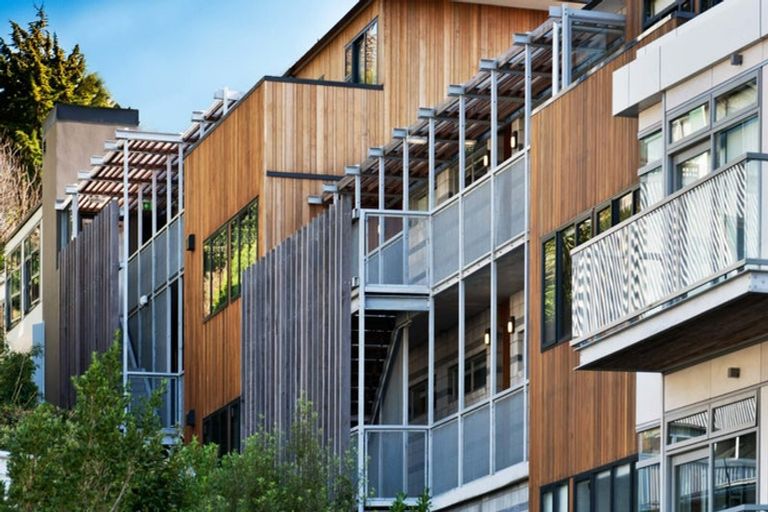 Photo of property in Revolucion Apartments, 105e/28 Torrens Terrace, Mount Cook, Wellington, 6011