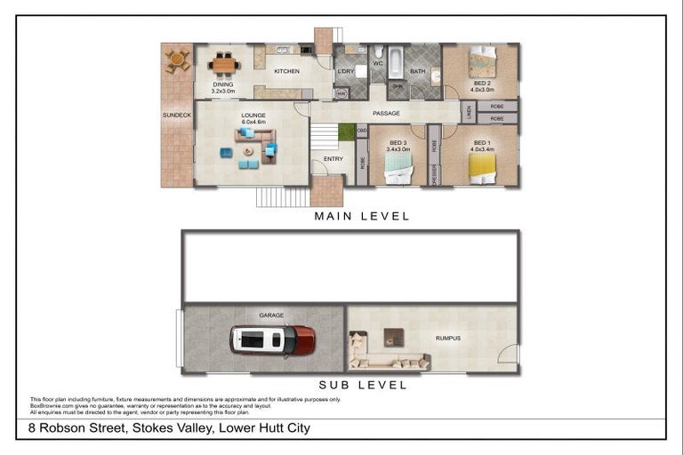 Photo of property in 8 Robson Street, Stokes Valley, Lower Hutt, 5019
