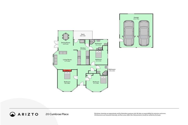 Photo of property in 20 Cumbrae Place, Aramoho, Whanganui, 4500