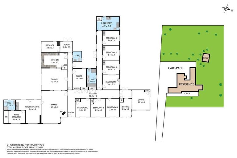 Photo of property in 21 Ongo Road, Hunterville, 4730