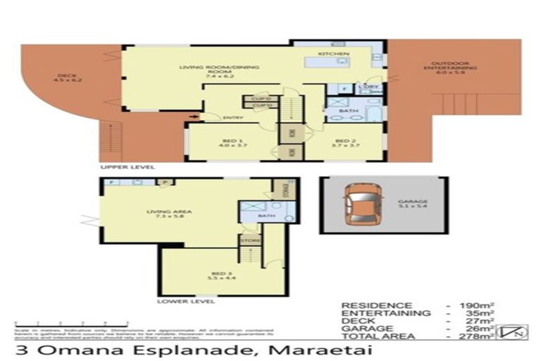 Photo of property in 3 Omana Esplanade, Maraetai, Auckland, 2018