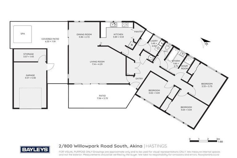 Photo of property in 2/800 Willowpark Road South, Akina, Hastings, 4122