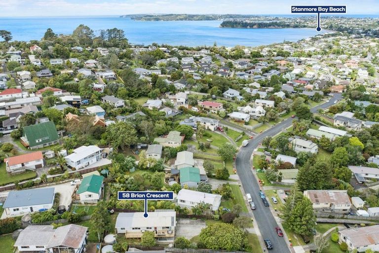 Photo of property in 58 Brian Crescent, Stanmore Bay, Whangaparaoa, 0932