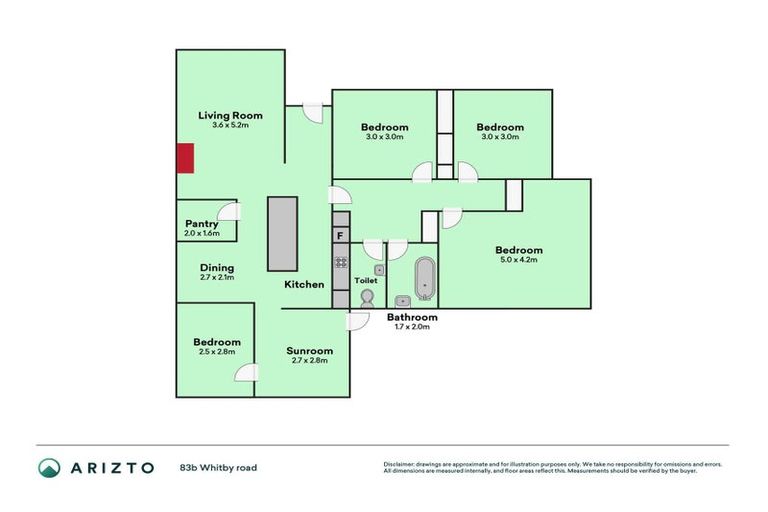 Photo of property in 83b Whitby Road, Wakefield, 7025