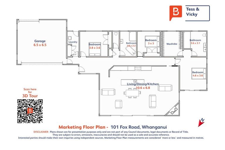 Photo of property in 101 Fox Road, Springvale, Whanganui, 4501