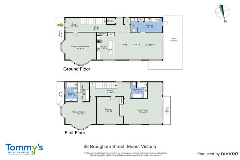 Photo of property in 68 Brougham Street, Mount Victoria, Wellington, 6011