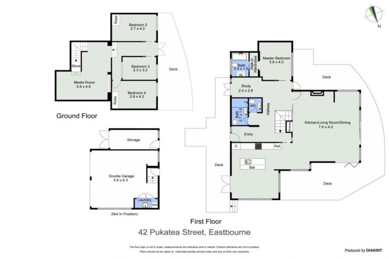 Photo of property in 42 Pukatea Street, Eastbourne, Lower Hutt, 5013